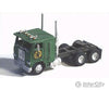 Ghq N 52005 American Trucks - (Unpainted Metal Kit) -- 1975 Cabover Semi Tractor Cars &