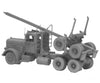 Ghq N 52007 American Trucks - (Unpainted Metal Kit) -- 359 Tractor W/Skeleton Logging Trailer Cars &
