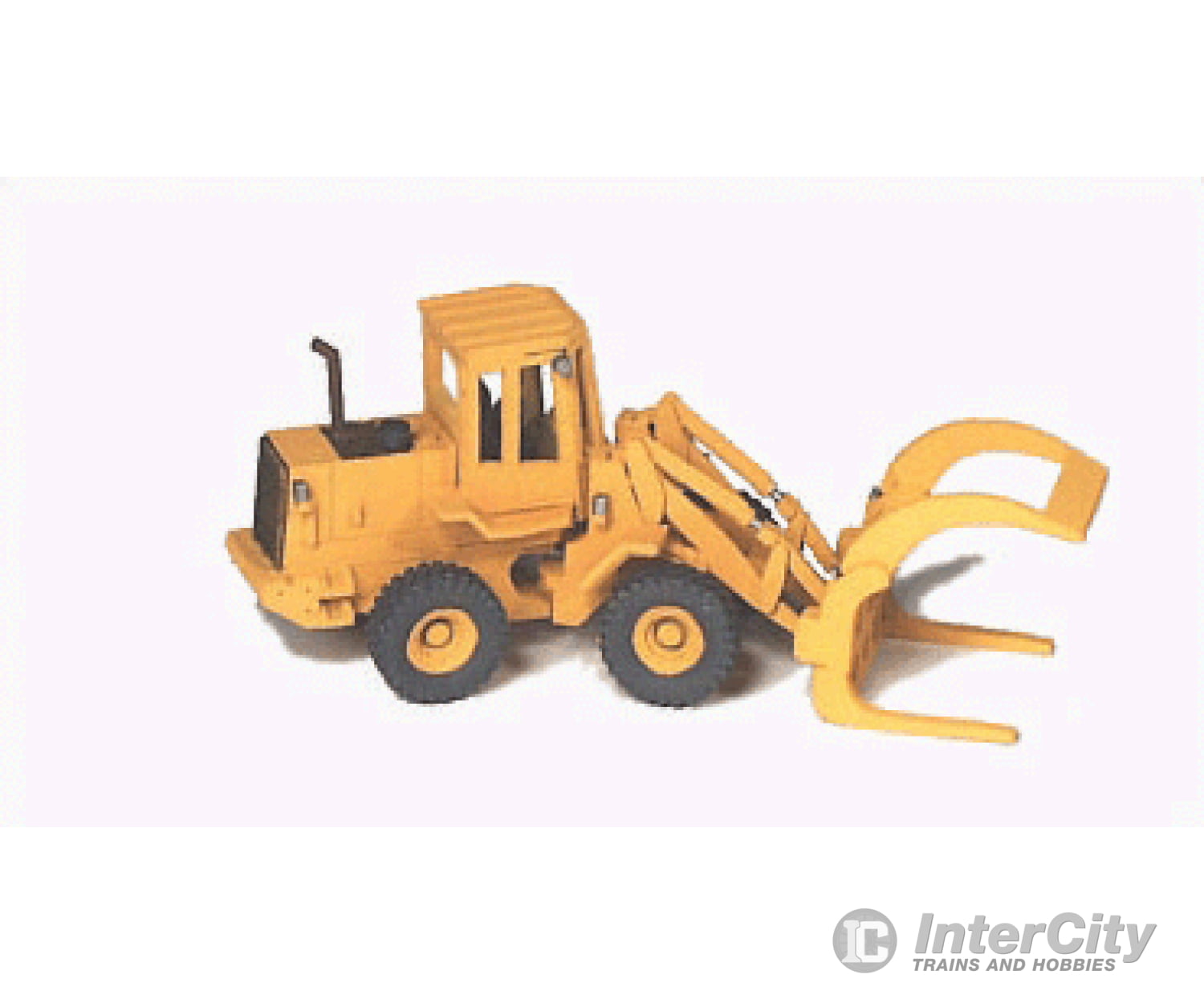 Ghq N 53014 Logging Equipment (Unpainted Metal Kit) -- Log Loader Cars & Trucks