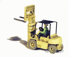 Ghq N 53016 Forklift - Kit -- 1980S-Era Cars & Trucks
