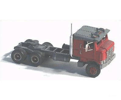 Ghq N 56004 American Truck - (Unpainted Metal Kit) -- 1953 Bullnose Semi Tractor Cars & Trucks