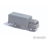 Ghq N 56005 American Truck - (Unpainted Metal Kit) -- Cabover With Refrigetrated City Delivery Body