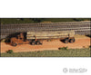 Ghq N 56008 American Truck - (Unpainted Metal Kit) -- 1941 344 Tractor W/Logging Trailer Cars &