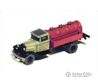 Ghq N 56012 1930S American Truck (Unpainted Metal Kit) -- Fuel Delivery Cars & Trucks