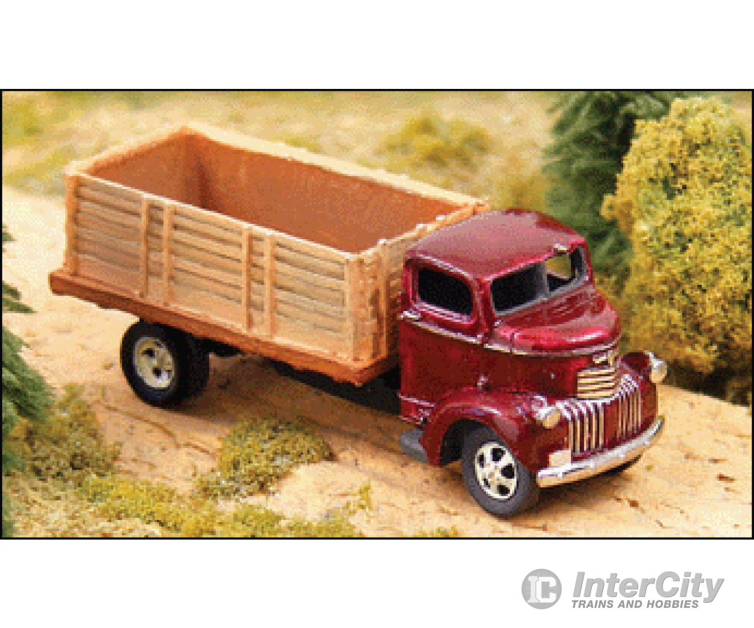 Ghq N 56018 1940S Gmc Cabover Grain Truck - Kit -- Unpainted Cars & Trucks