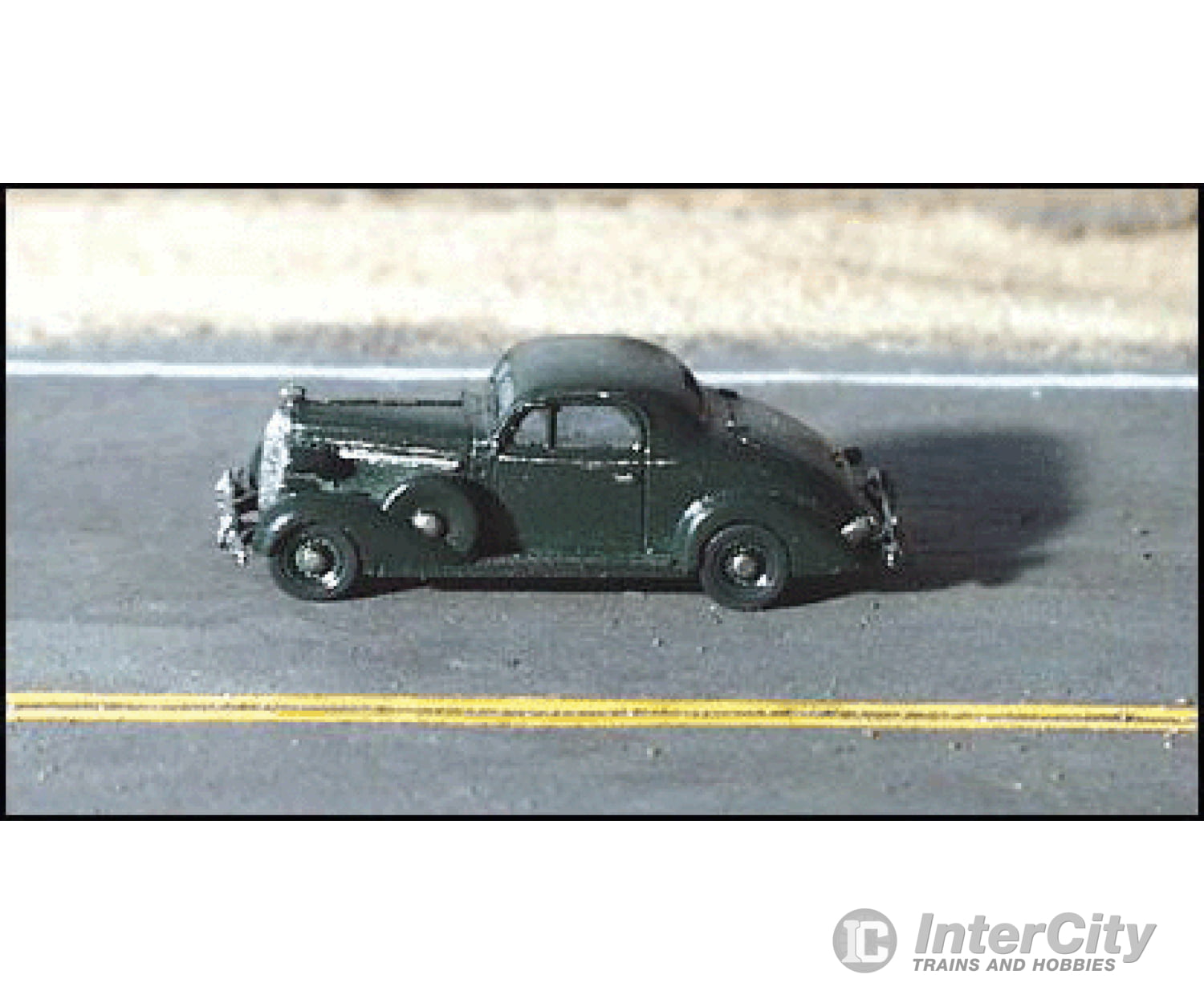 Ghq N 57003 American Automobile - Buick (Unpainted Metal Kit) -- Coupe 1936 Cars & Trucks