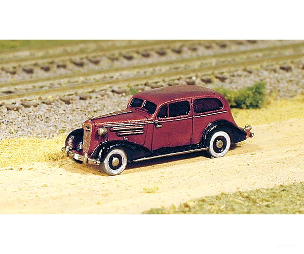 Ghq N 57009 American Automobile - Chevrolet (Unpainted Metal Kit) -- 1935 Master Deluxe Cars &