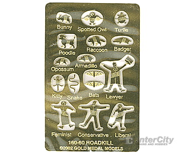 Gold Medal Models N 160 - 60 Roadkill Scenery Details