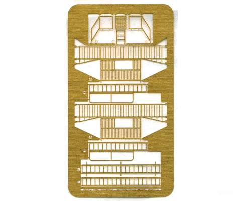 Gold Medal Models N 1603 Standard Fire Escape -- 3-Story - Kit Scenery Details
