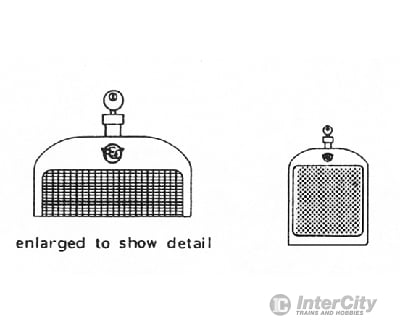 Grandt Line Products 106 Reo Radiator -- For Rail Cars Detaling Parts