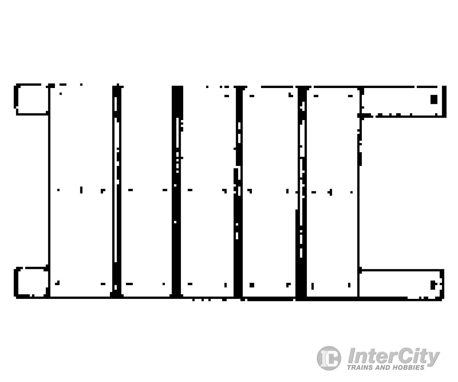 Grandt Line Products 107 Box Car End Roof Walks -- Rio Grande Detaling Parts