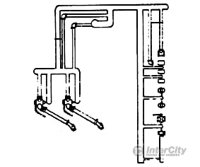 Grandt Line Products 112 Pipe Fitting & Air Hoses Sets Pkg(2) Detaling Parts