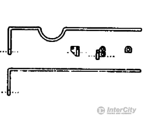Grandt Line Products 113 Coupler Lift Bars & Brackets Detaling Parts