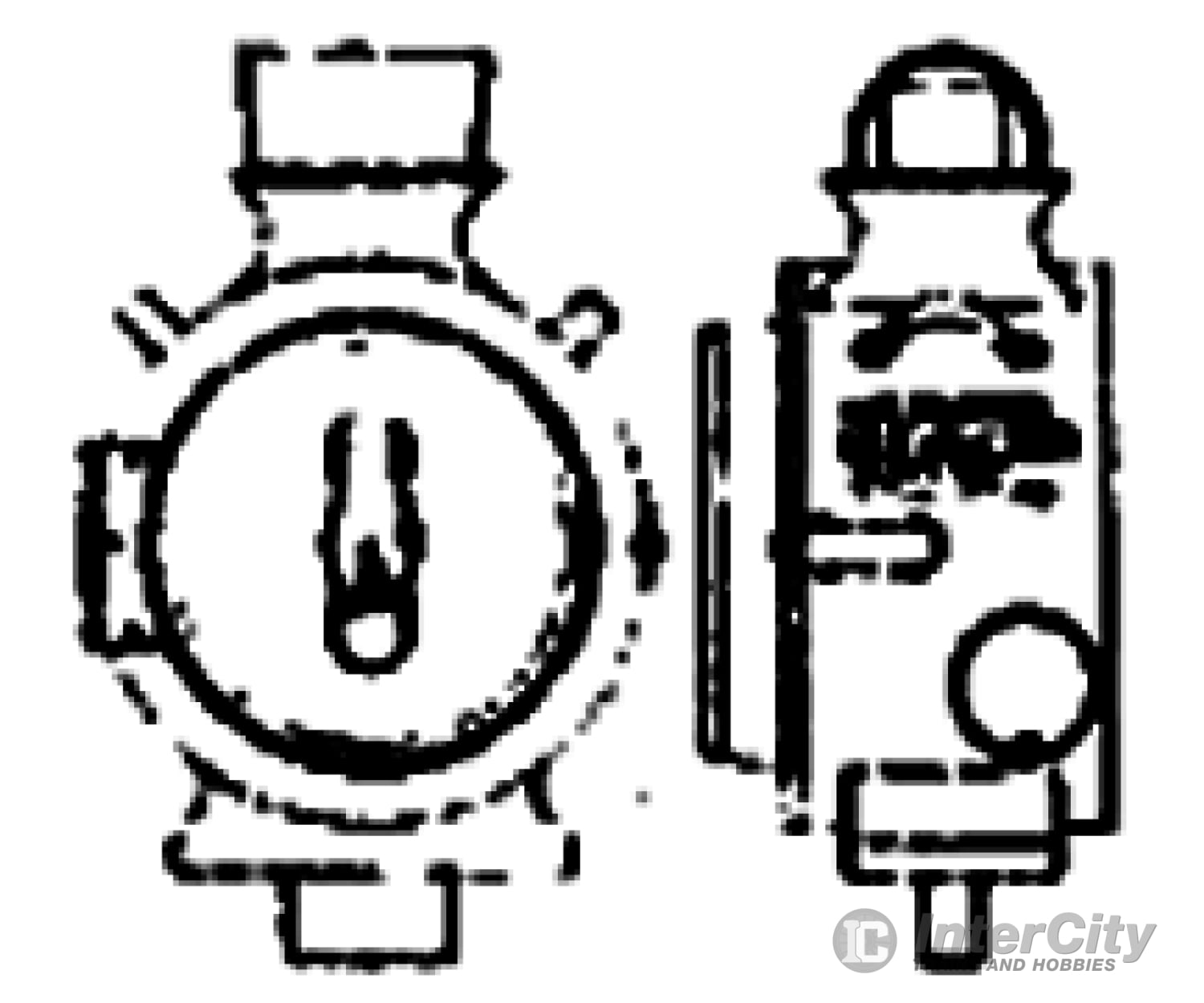 Grandt Line Products 124 Headlight -- 18’ Oil Burning Detaling Parts