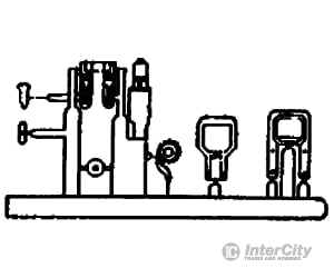 Grandt Line Products 129 Hand Brake Fittings -- Colorado & Southern Detaling Parts