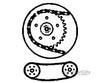 Grandt Line Products 142 Dummy Chain & Sprockets Detaling Parts