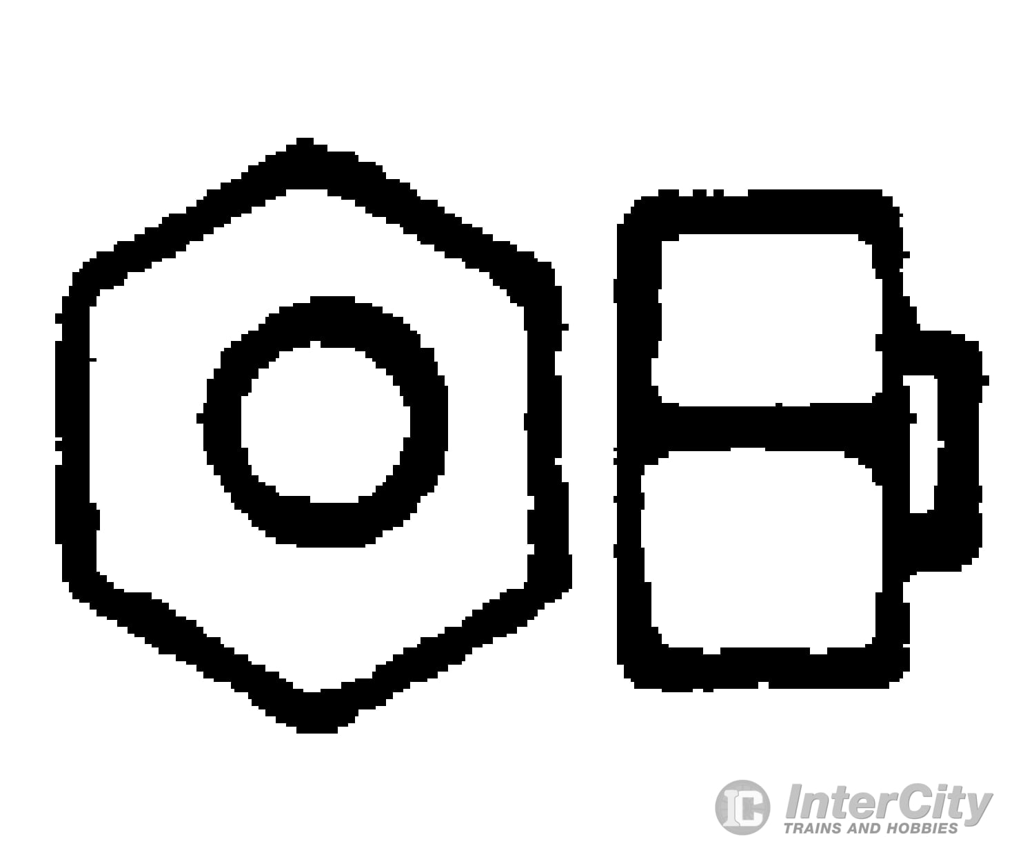 Grandt Line Products 15 Hex Nut & Bolt -- 1-1/4’ Detaling Parts