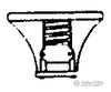 Grandt Line Products 151 Pedestal Journal Box & Spring Set -- For Porter Tender Couplers Trucks