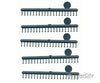 Grandt Line Products 156 Rivets - Round Head (Plastic) --.063’ Diameter Pkg(100) Detaling Parts
