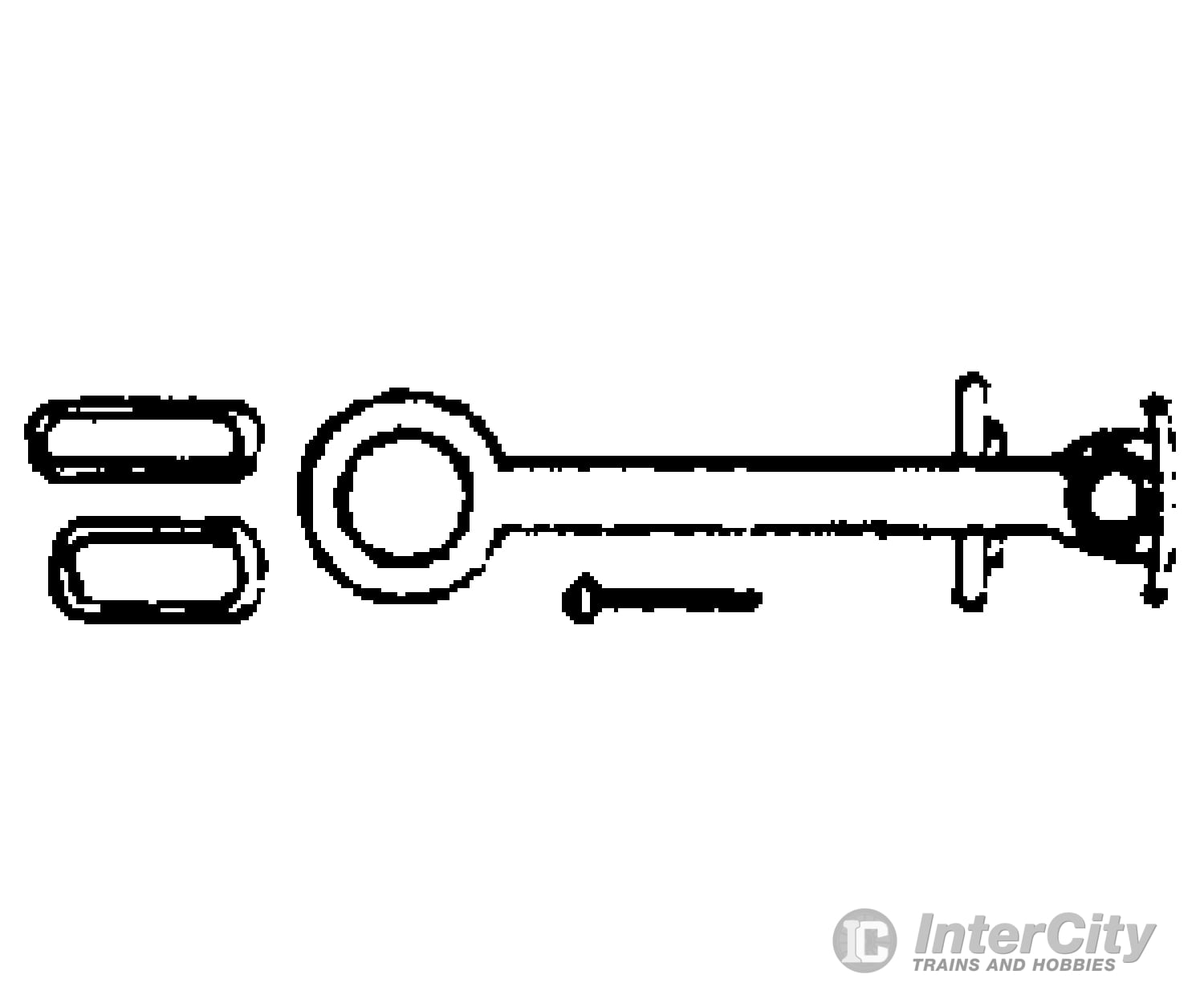 Grandt Line Products 158 Link & Pin Couplers -- Eight-Ton Porter Detaling Parts