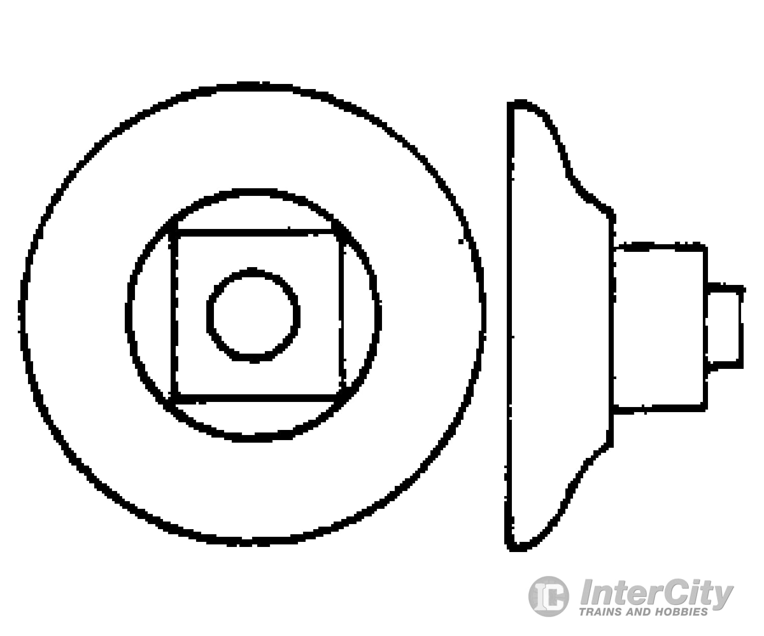 Grandt Line Products 16 Nut-Bolt-Washer -- 2-1/2’ Detaling Parts