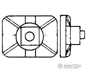 Grandt Line Products 18 Nut On Rectangular Washer Pkg(20) -- 2-1/2’ 6.4Cm Detaling Parts