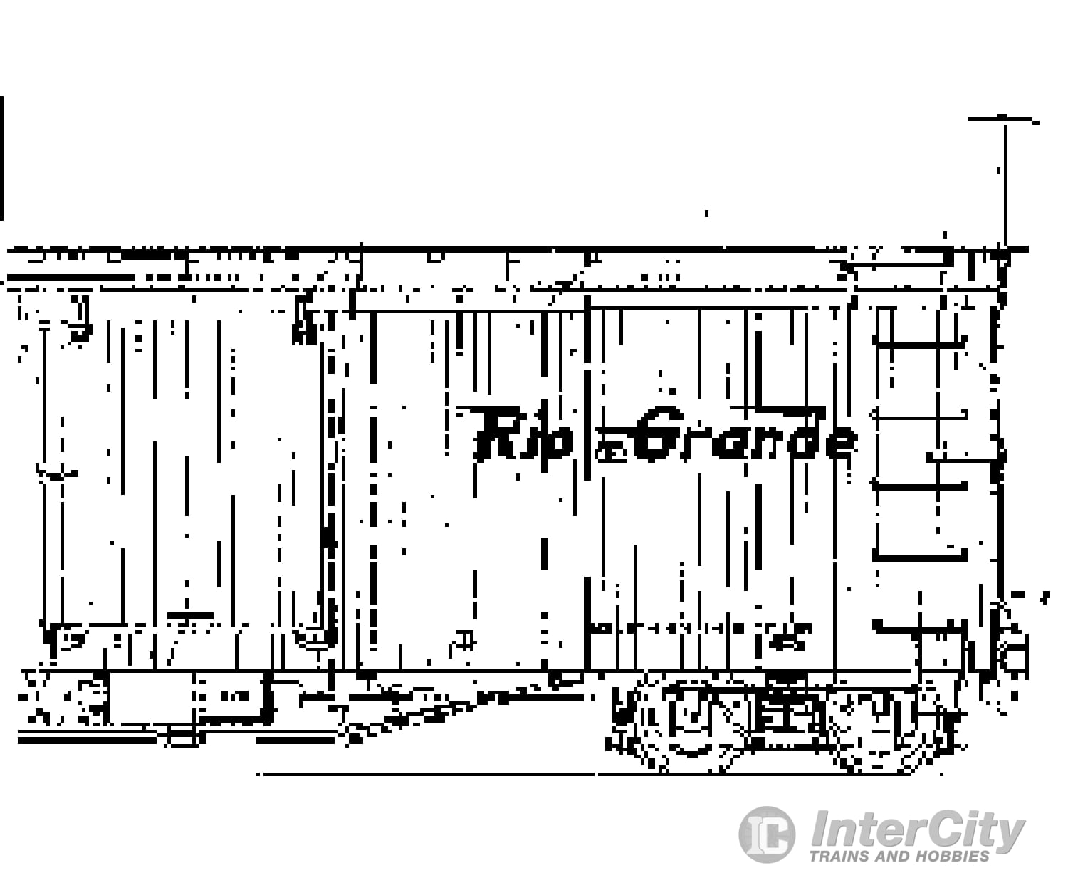 Grandt Line Products 3001 Boxcar Hardware Kit -- Denver & Rio Grande Western Detaling Parts