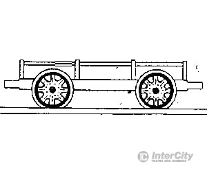 Grandt Line Products 3012 Fairmont 36 Gauge Pushcar Kit -- Rio Grande Freight Cars