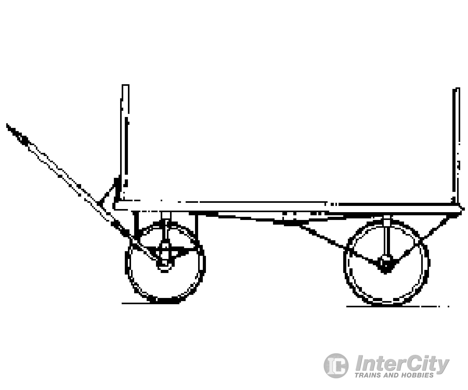 Grandt Line Products 3014 Baggage Wagon -- Four-Wheel Scenic Details