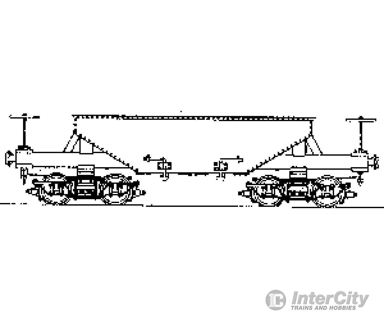 Grandt Line Products 3018 Ore Car Kit -- Gilpin Tram Less Trucks Freight Cars