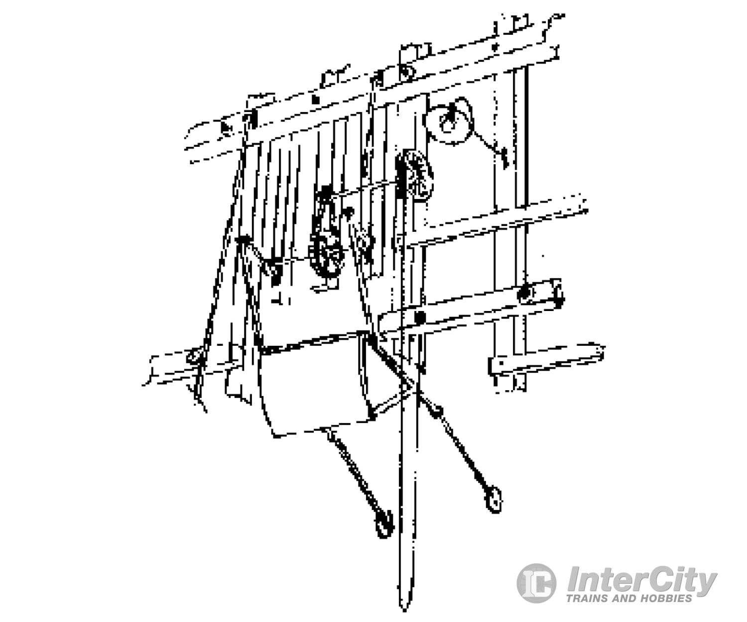 Grandt Line Products 3020 Coal Chute Gate Operating Mechanism Detaling Parts