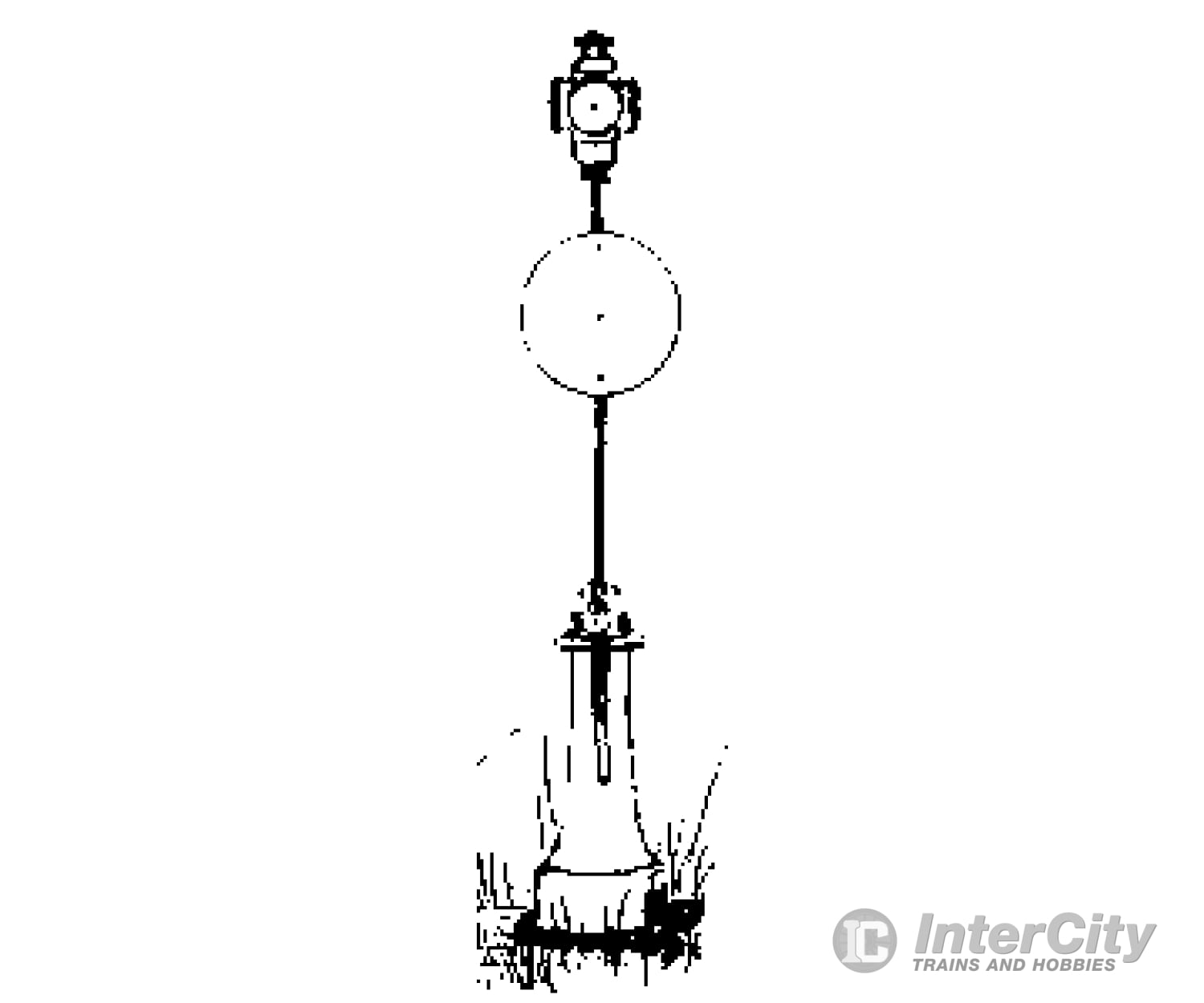 Grandt Line Products 3021 Heavy Cast-Iron Switch Stand -- 3-Position Track Accessories