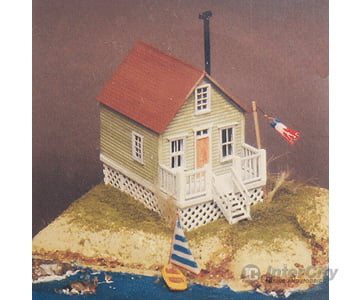 Grandt Line Products 3427 The Crossings Series - Doll’s Dollhouse For 1’ (1/12) Scale -- Sandy