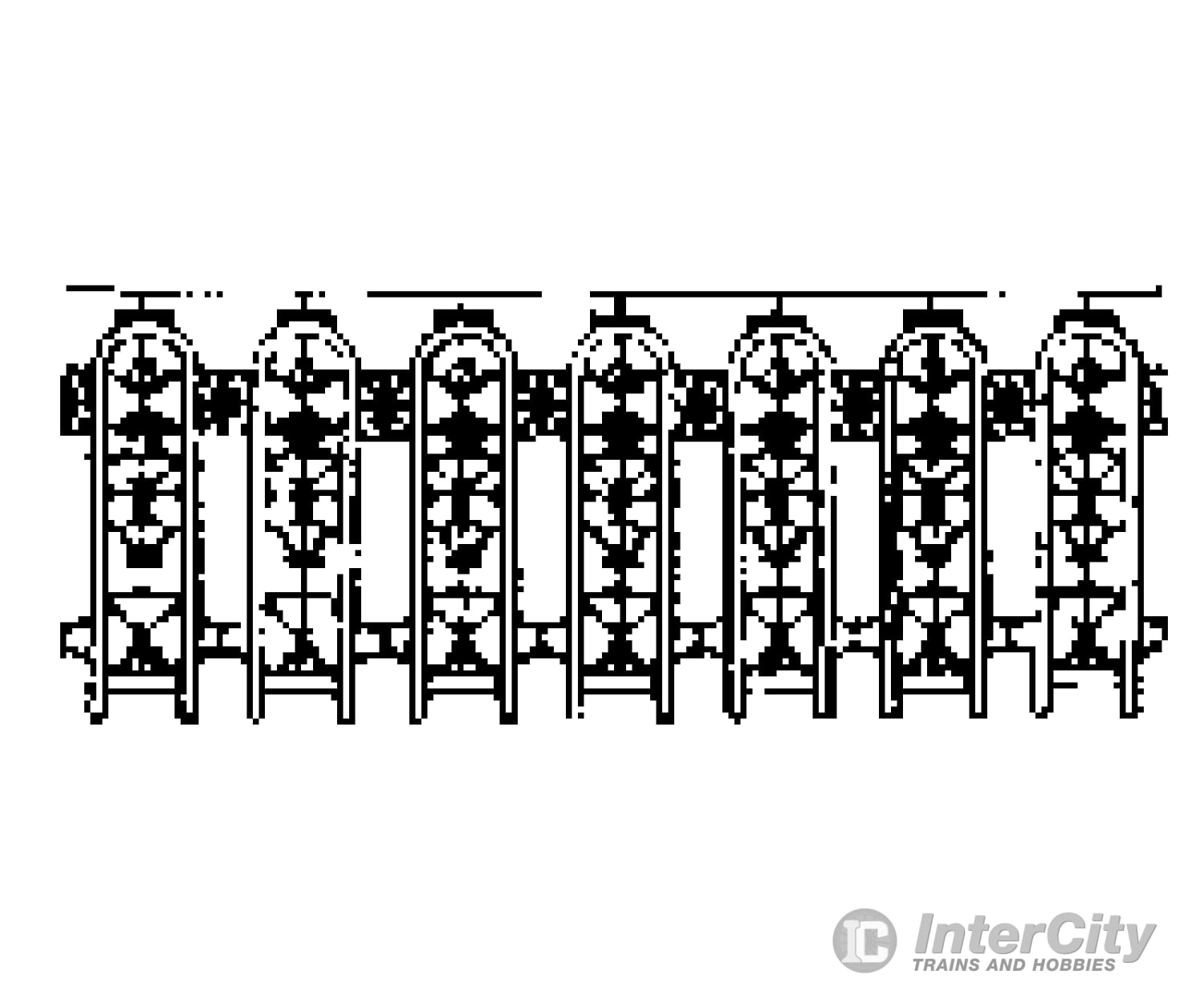 Grandt Line Products 3501 Balcony Railings -- Wells Fargo Scratch Building Supplies