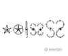 Grandt Line Products 3507 Ornamental Washers & Nuts -- For Masonry Buildings Scratch Building
