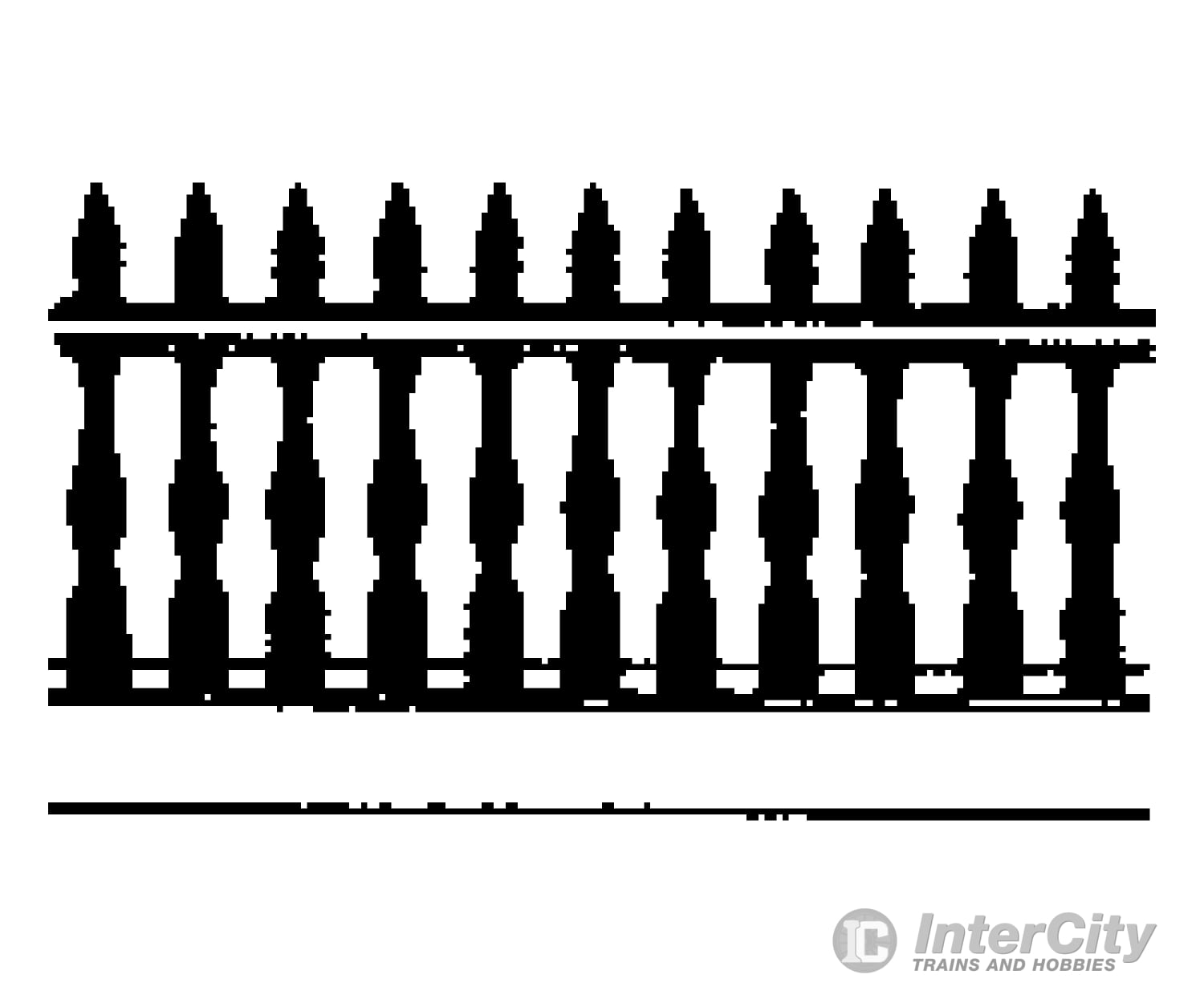 Grandt Line Products 3514 Victorian Picket Fences Scratch Building Supplies