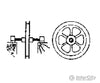 Grandt Line Products 3515 Cable Sheave W/Bearings -- 24’ Diameter Scratch Building Supplies