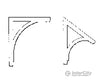 Grandt Line Products 3516 Eave & Gable Brace Scratch Building Supplies