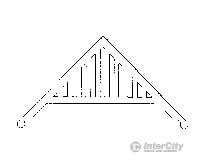 Grandt Line Products 3521 Gable Trim -- Rio Grande Southern Station Scratch Building Supplies