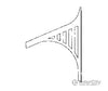 Grandt Line Products 3522 Eave Trim -- Rio Grande Southern Station Scratch Building Supplies