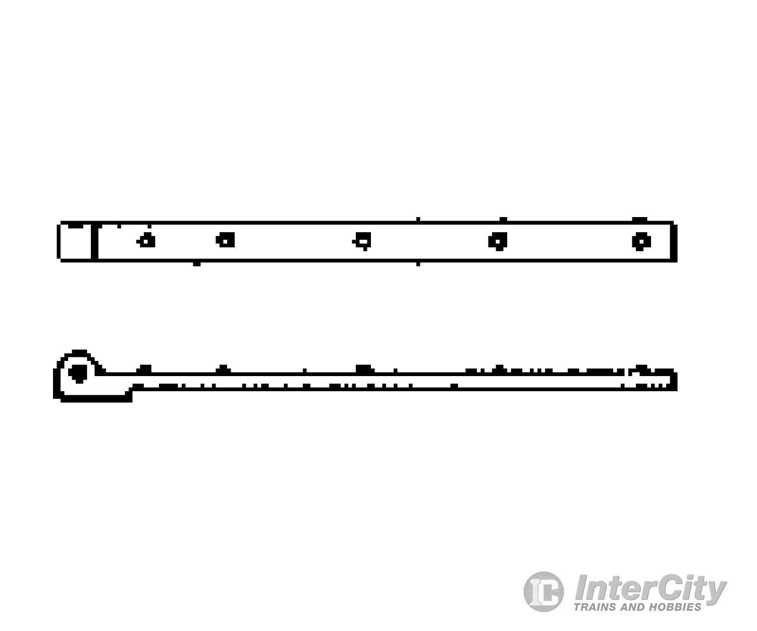 Grandt Line Products 3524 Door Hinges -- Engine House Scratch Building Supplies