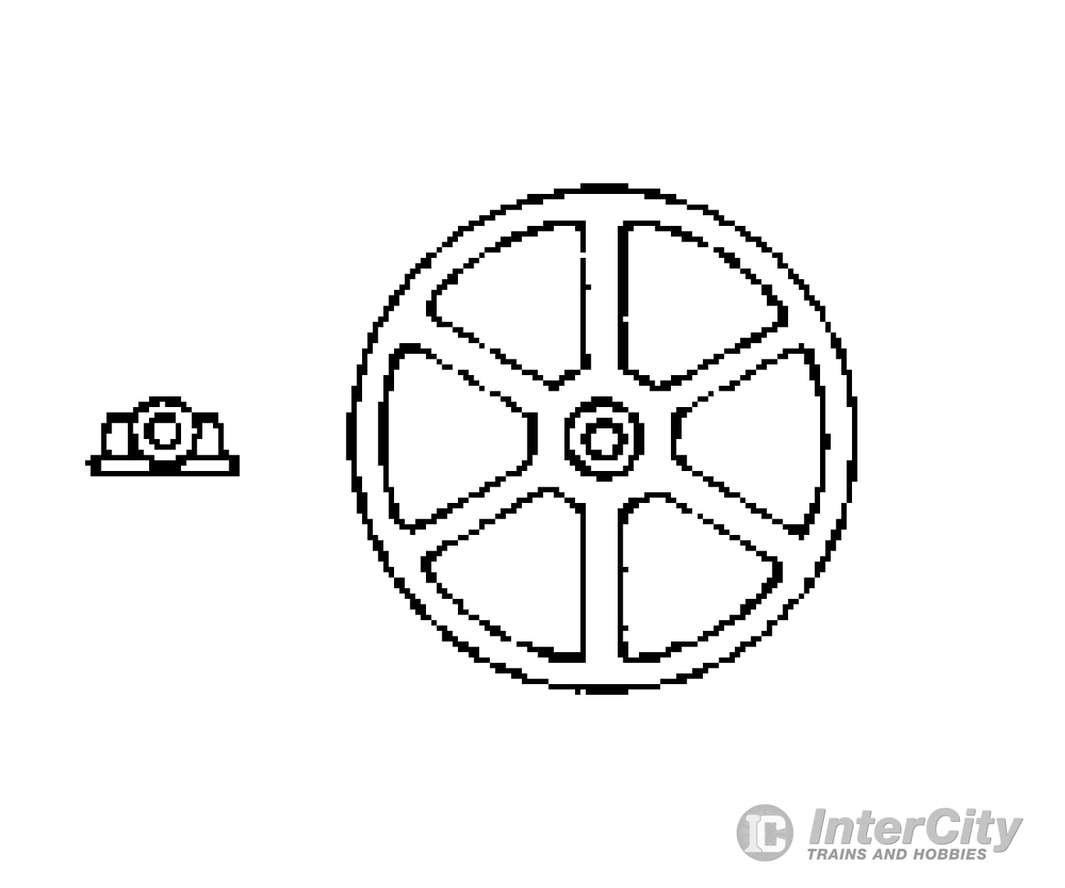 Grandt Line Products 3525 Cable Sheave/Bearing -- 34’ Diameter Scratch Building Supplies