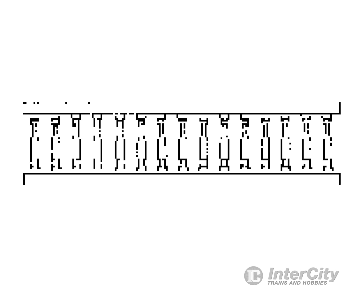 Grandt Line Products 3527 Victorian Turned Spindle Balustrade Pkg(3) Scratch Building Supplies