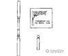 Grandt Line Products 3528 Turned Wood Porch Post & Ball Newell Set Scratch Building Supplies