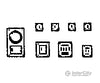 Grandt Line Products 3534 Eletrical Meter -- With Switch Boxes Pkg(2) Scratch Building Supplies