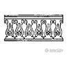 Grandt Line Products 3535 Porch Railing -- Gothic Scratch Building Supplies