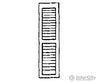 Grandt Line Products 3540 Louvered Window Shutters -- Scale 13 X 48’ 33 122Cm Pkg(8) Scratch