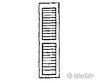 Grandt Line Products 3540 Louvered Window Shutters -- Scale 13 X 48’ 33 122Cm Pkg(8) Scratch
