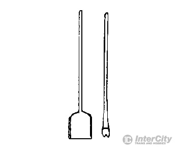 Grandt Line Products 3554 Spade & Claw Bar -- Delrin Scratch Building Supplies