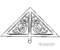 Grandt Line Products 3557 Gable Trim Scratch Building Supplies